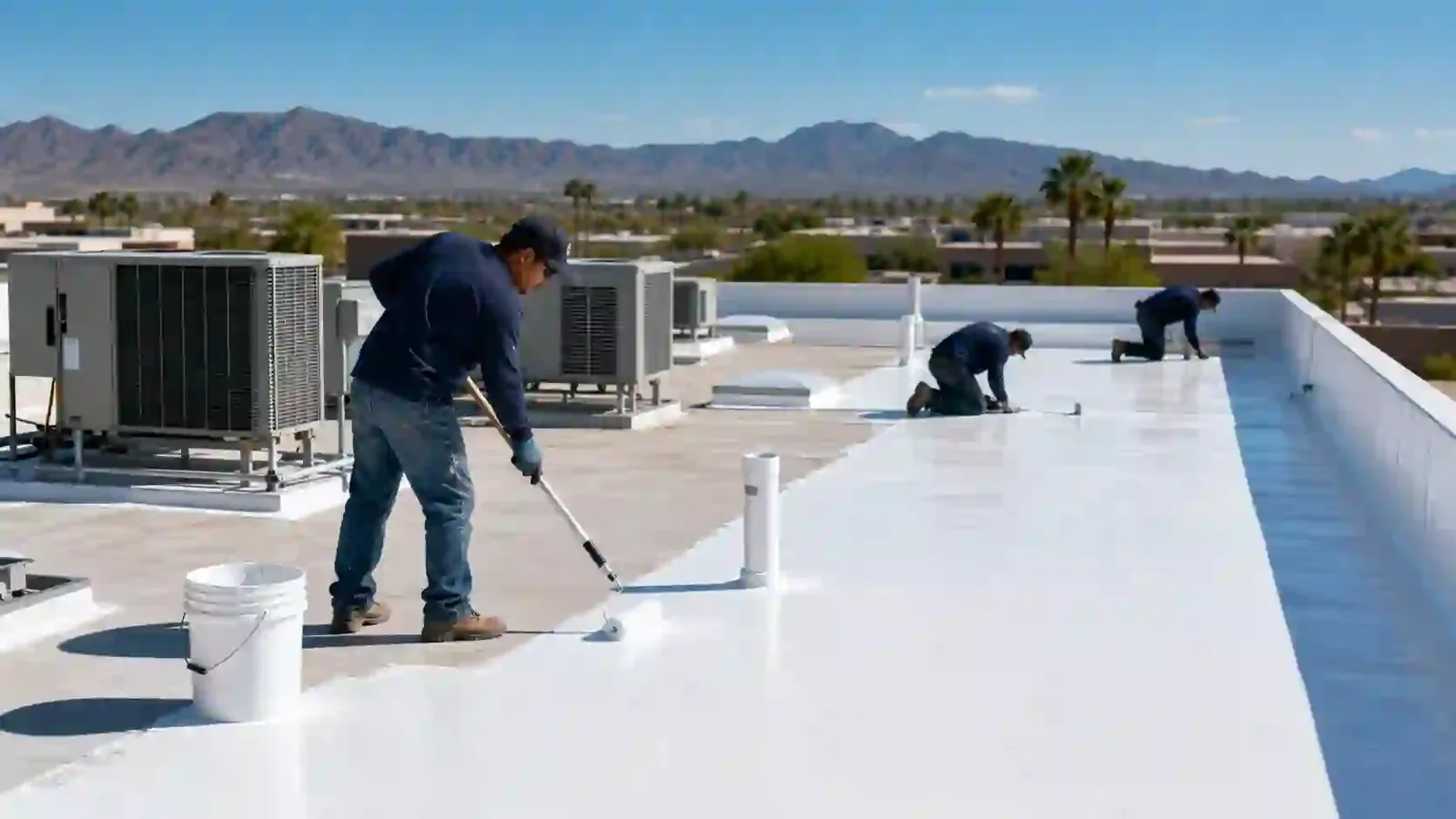Roof Seam Failure Repair in Lancaster, CA