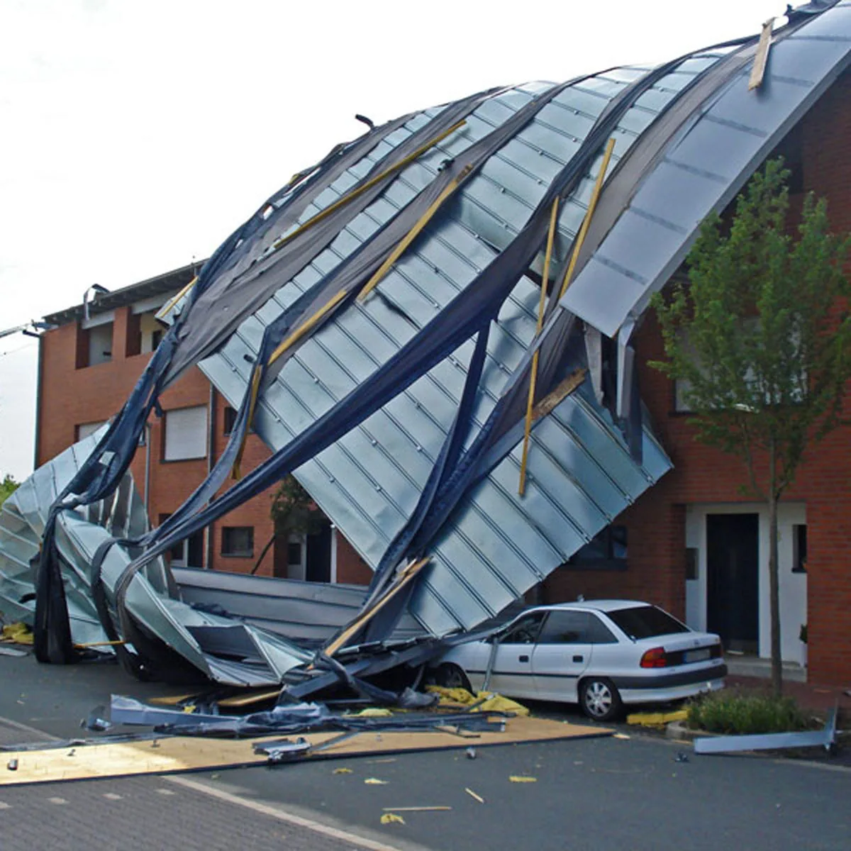 Wind Damage Roof Repair in Lancaster, CA