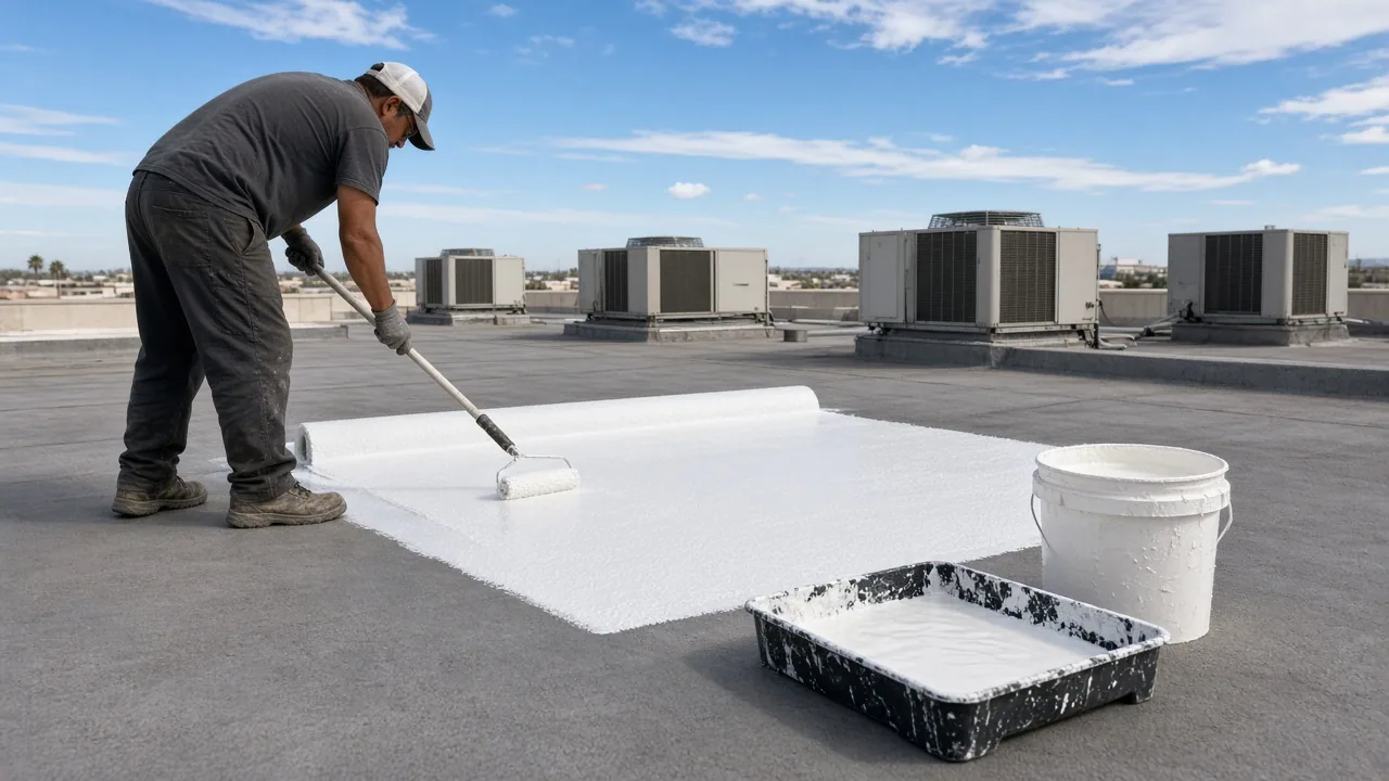 Acrylic Roof Coatings for Lancaster Commercial Buildings Acrylic Roof Coatings for Lancaster Commercial Buildings