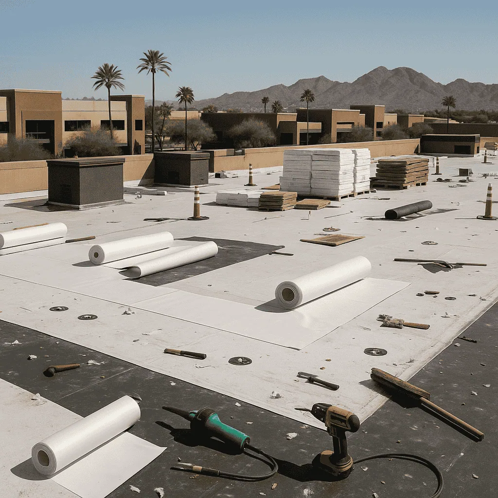 built-up roof