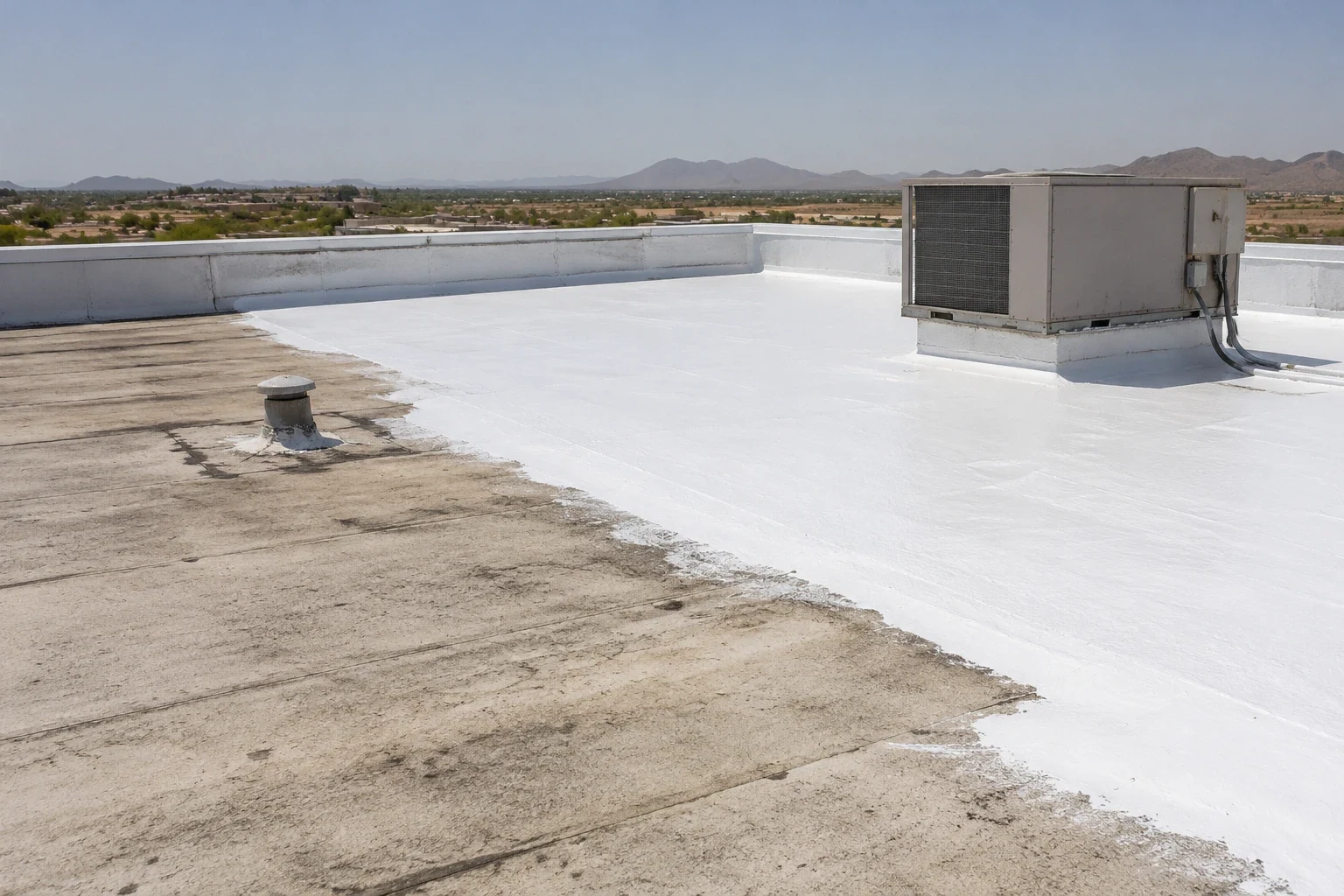 Commercial Roof Coating in Lancaster, CA
