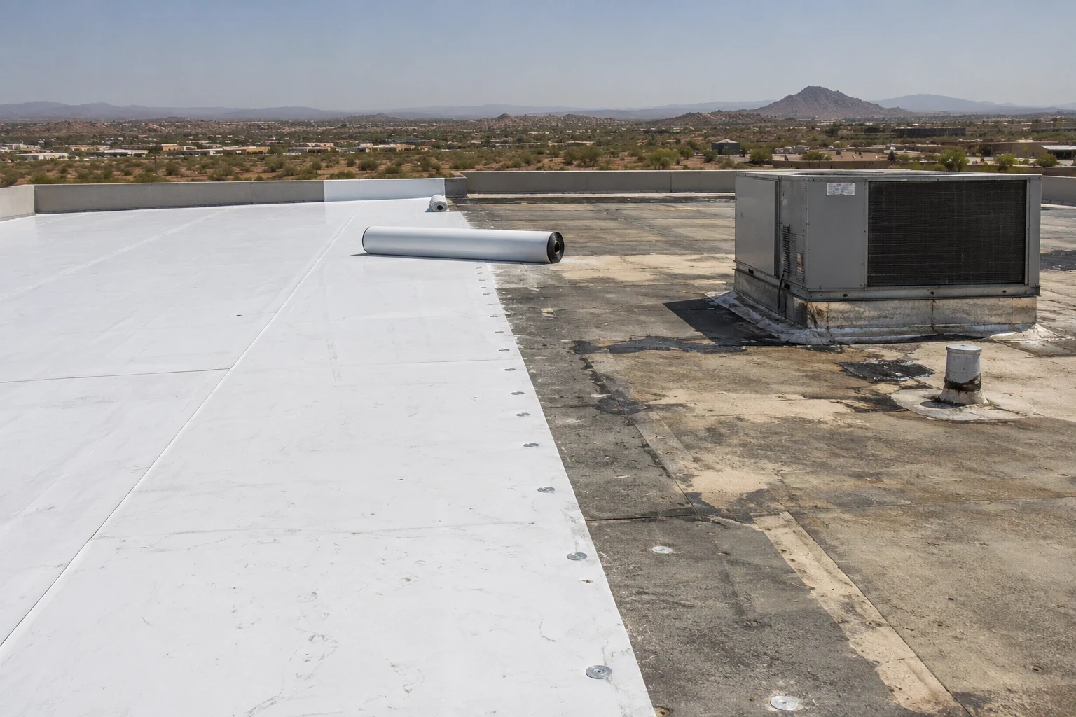 Commercial Roof Recover and Overlay in Lancaster, CA